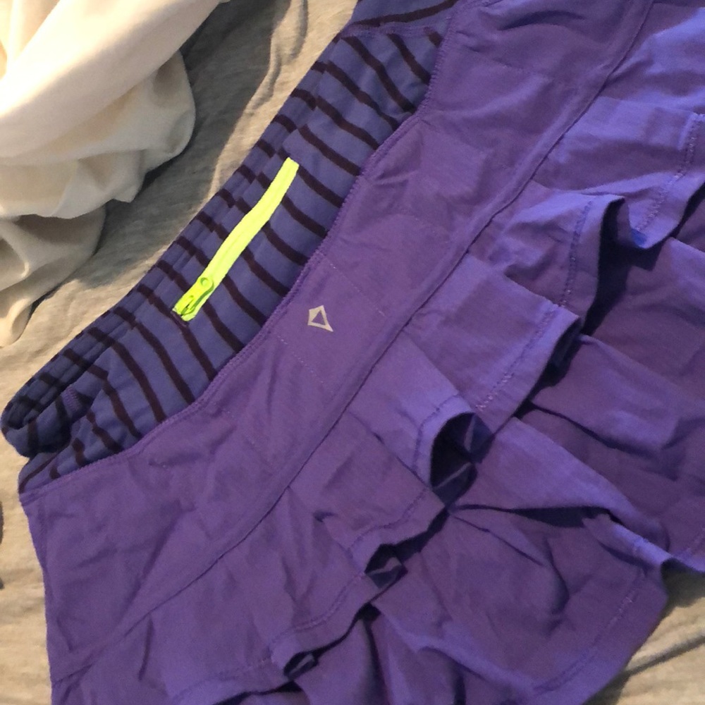 purple ivivva skirt